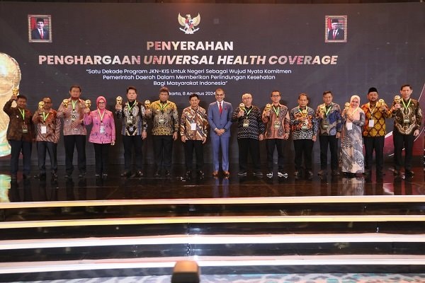 Cakupan Jaminan Kesehatan 98 Persen, Bontang Sabet UHC Award 2024