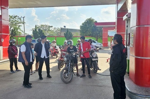 Saat BBM Subsidi Sempat Kosong, Polres Kutim Temukan Kendaraan Isi Pertalite Berkali-kali