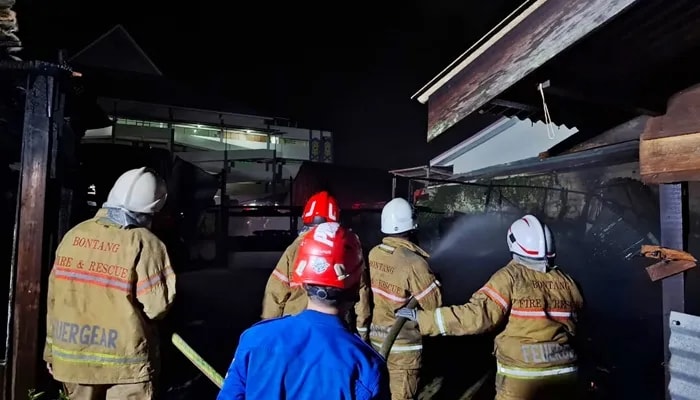 Api Mengamuk di Jl KS Tubun Bontang, Satu Jam Berhasil Dijinakkan