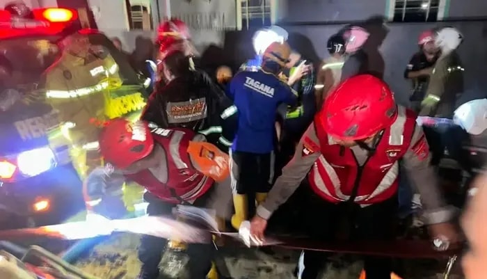 Diduga Korsleting Listrik, Kebakaran di Samarinda Hanguskan Lima Rumah