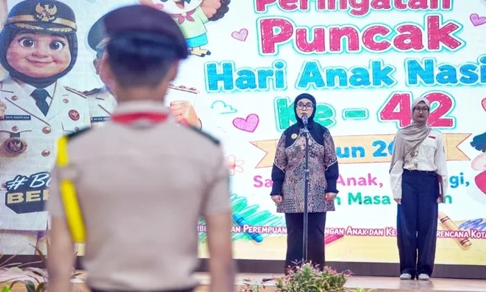 Pesan Wali Kota Neni di Puncak Hari Anak Nasional Bontang