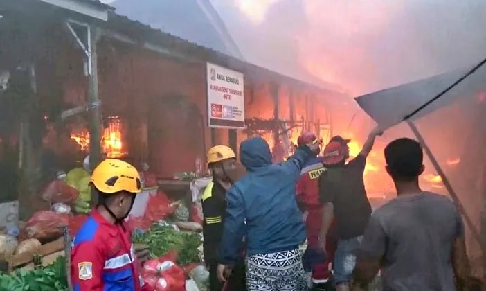 Pasar Sepinggan Terbakar, Pemkot Balikpapan Siapkan Revitalisasi