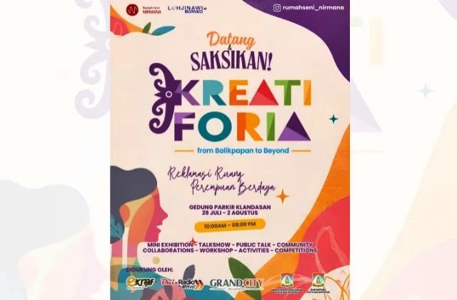 Geliat 10 Perempuan Balikpapan 'Merebut' Ruang Berdaya di Kreatiforia