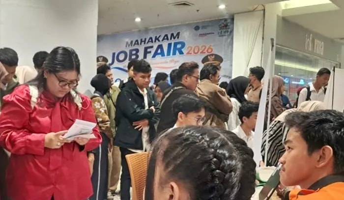 Baru Dibuka, Mahakam Job Fair 2026 Langsung Diserbu 1.000 Pelamar di Samarinda