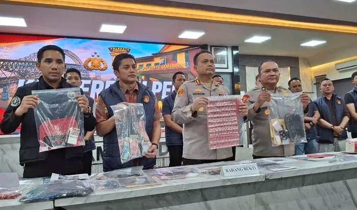 21 Hari Operasi Antik Mahakam: Polresta Samarinda Gulung 56 Kasus Narkoba