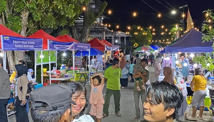 Creative Night Market Bontang Kembali Digelar, 120 Lapak UMKM Siap Diserbu