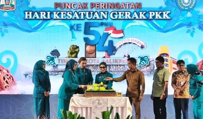 HKG PKK ke-54, Istri Wali Kota Balikpapan Ajak Kader Perkuat 10 Program Pokok demi Indonesia Emas 2045