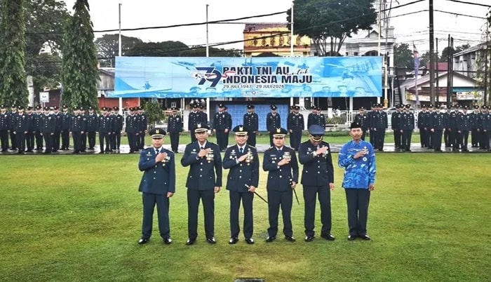 Hari Bakti TNI AU ke-79 di Balikpapan, Danlanud Dhomber Tekankan Profesionalisme Prajurit Jaga Kedaulatan NKRI