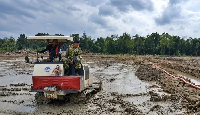 Baru 150 Hektare Digarap, Sawah Bengalon Kutim Masih Banyak Menganggur