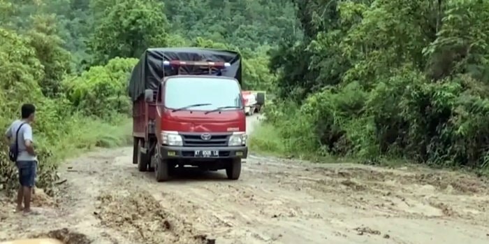 Jalan Darat jadi Harapan Warga Mahulu, Target Rampung 2025