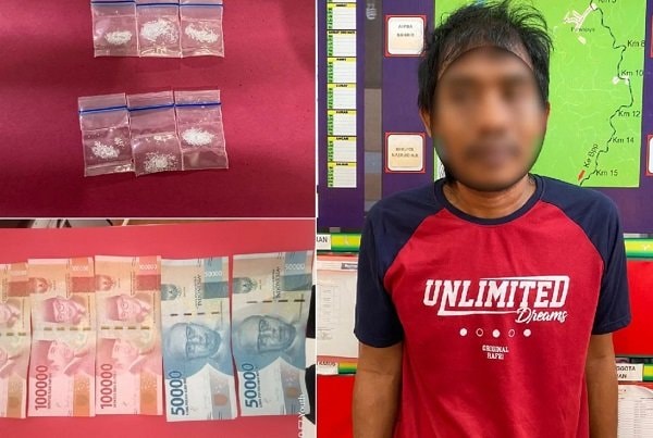 Pria Tunanetra Edarkan Sabu, Polisi Kerepotan Menangkapnya