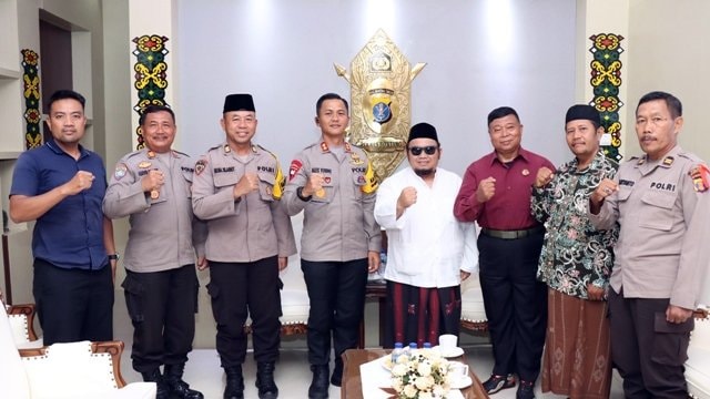 Jelang Pilkada 2024, Polres Bontang Perkuat Sinergi dengan Majelis Sholawat Bontang