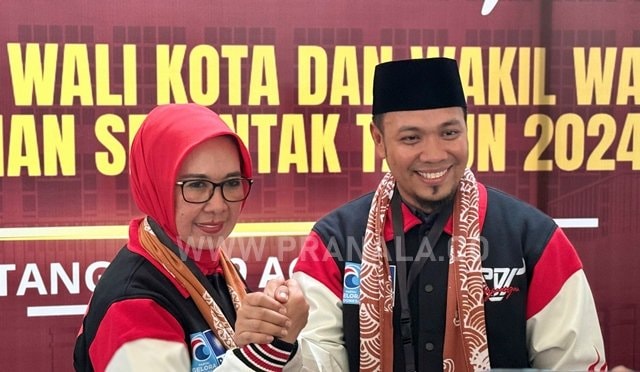Pilkada Bontang 2024; Aswar Tegaskan Najirah Pilihan Hati, Bukan karena Mahar