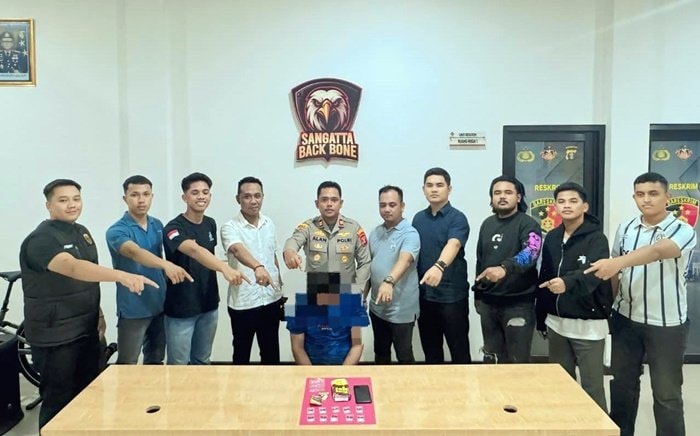 Simpan Sabu di Bawah Pohon, Pria di Sangatta Utara Ditangkap Polisi