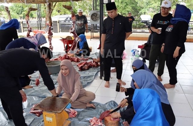 Membangun Solidaritas dan Kebersamaan, Korpri Kutai Kartanegara Bagikan Hewan Kurban