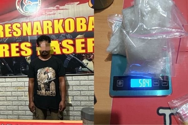 Disembunyikan di Pipa Paralon, Sabu Setengah Kilogram Gagal Edar di Paser