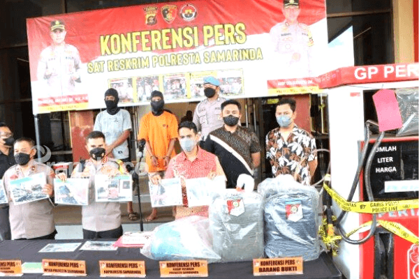 Dua Orang jadi Tersangka Kasus Pengetap BBM di Samarinda