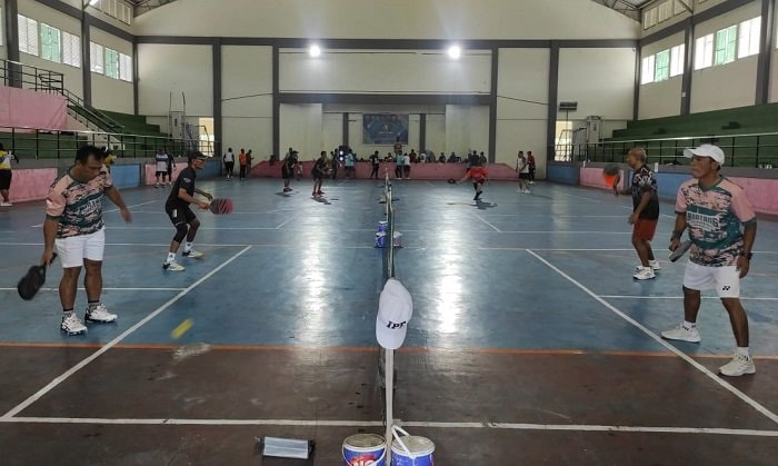 Jelang Kejurnas, Bontang Pickleball Community Gelar Latihan Bersama di Sport Center Lok Tuan