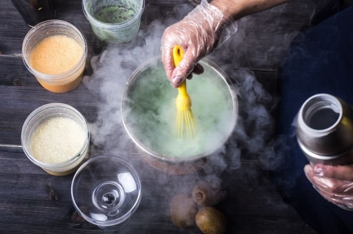 Diskes Bontang Larang Penjualan Makanan Siap Saji Mengandung Nitrogen Cair