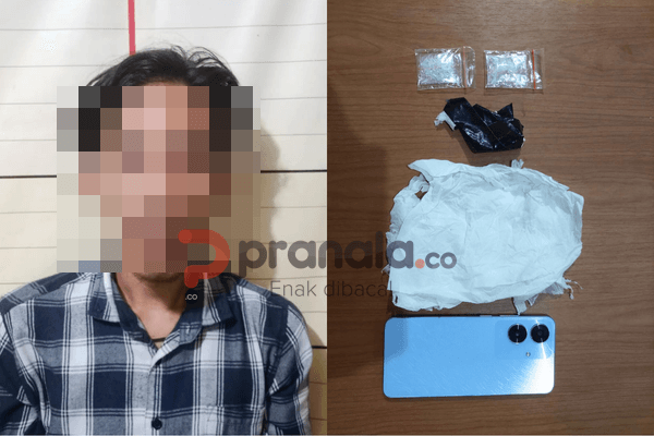 Polsek Bontang Utara Ungkap Jaringan Narkoba, 2,08 Gram Sabu Diamankan