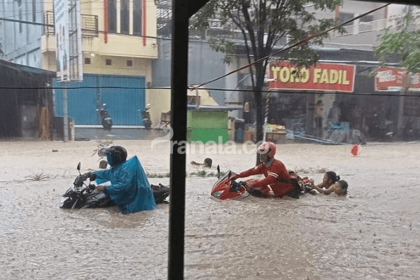4 Jam Hujan, 32 Titik di Samarinda Terendam Banjir