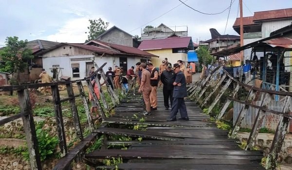 Pembangunan Jembatan Penghubung Kanaan-Telihan Dianggarkan Rp3,1 Milar
