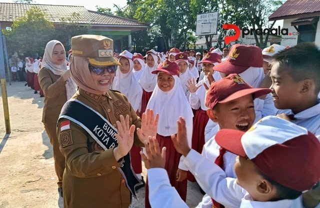 Hari Pertama Sekolah di Bontang, Wali Kota: Guru dan Orangtua Harus Kompak