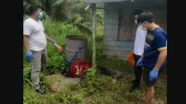 Warga Muara Badak Geger, Pria Tanpa Identitas Ditemukan Tewas Terjerat Tali
