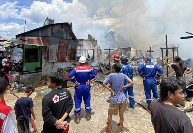 20 Rumah di Muara Badak Hangus Terbakar, Kerugian Capai Rp600 Juta