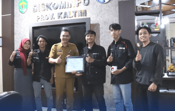 Diskominfo Kaltim Terima Kunjungan BEM Fakultas Teknik Universitas Mulawarman