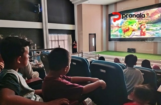 Sinema Pusdabon Bontang Diserbu Anak saat Libur Sekolah, 138 Pengunjung di Hari Terakhir