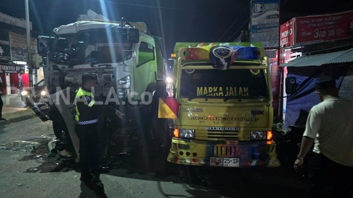 Rem Blong di Bungoro Pangkep, 5 Kendaraan Terlibat Kecelakaan Beruntun