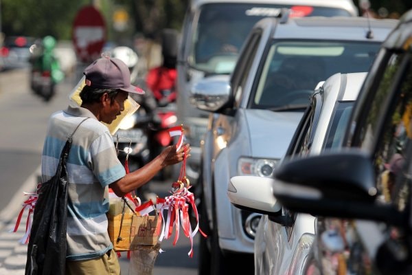 Pedagang Asongan bakal Terima Jaminan Sosial