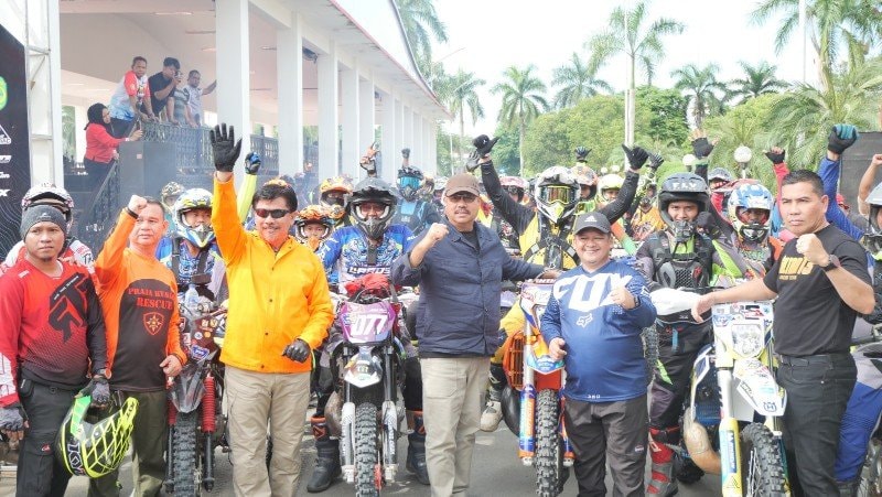 Bupati Kukar Lepas Peserta Trail Blukar VI, Jadi Ajang Promosi Rekreasi Wisata