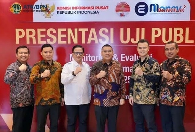 ATR/BPN Masuk Uji Publik KIP 2025, Wamen Ossy Paparkan Strategi Keterbukaan Informasi