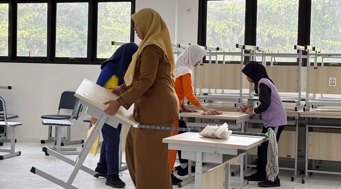 Sekolah Negeri Baru Dibuka, 128 Siswa Ikuti MPLS di SMPN 27 Balikpapan