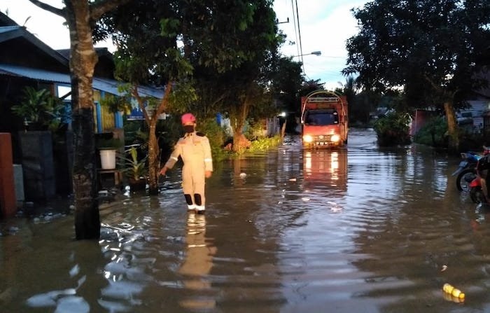 Dua Kelurahan di Bontang Mulai Terendam Banjir