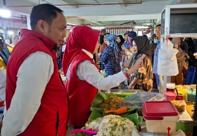 Dukung Kemajuan Ekonomi Bontang, Najirah-Aswar Janji Tata Ulang Pasar Tamrin