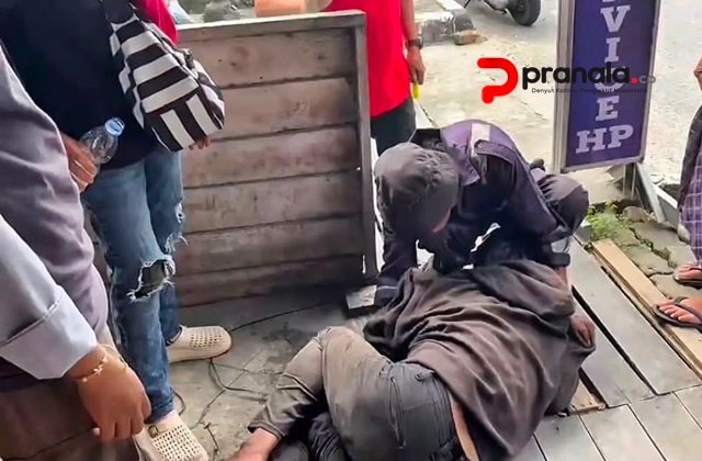 Kejar-kejaran di Lampu Merah Balikpapan, Pengamen Ini Nekat Lawan Satpol PP