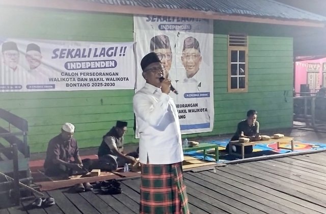 Kampanye Tatap Muka di Gunung Elai, Chusnul Dhihin Prioritaskan Pendidikan dan Kesejahteraan Masyarakat Bontang