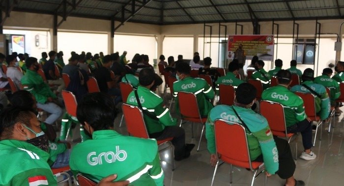 Cegah Radikalisme, Polres Bontang Sasar Ojol