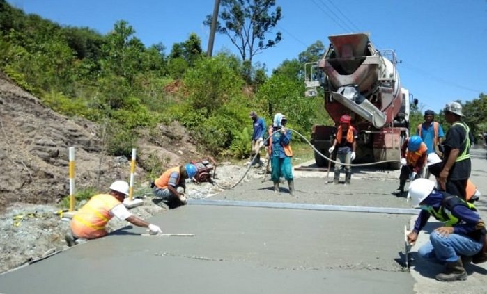 Perbaikan Jalan di Bontang Lestari Tidak Maksimal?