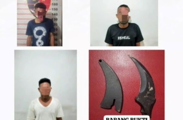 Dikeroyok Lima Orang, Dua Warga Samarinda Luka Akibat Serangan Pisau Karambit
