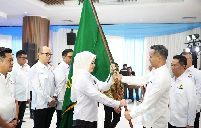 Dilantik di IKN, Keponakan Gubernur Rudy Mas'ud Resmi Pimpin Kadin Kaltim 2025–2030