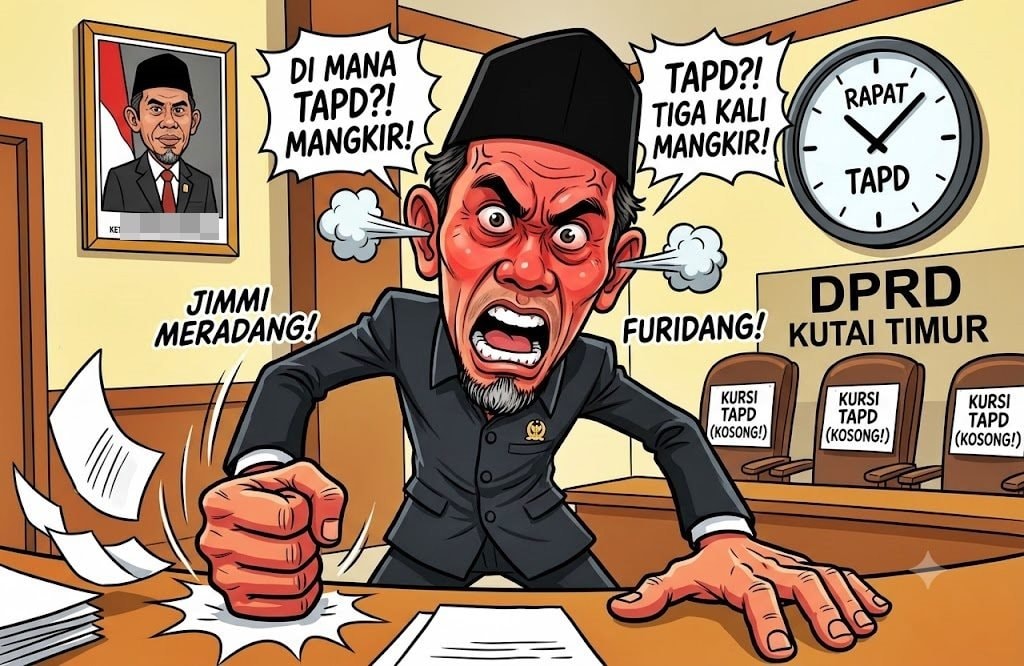 APBD Kutim 2026 Mandek, Dewan Meradang TAPD Tiga Kali Mangkir Rapat