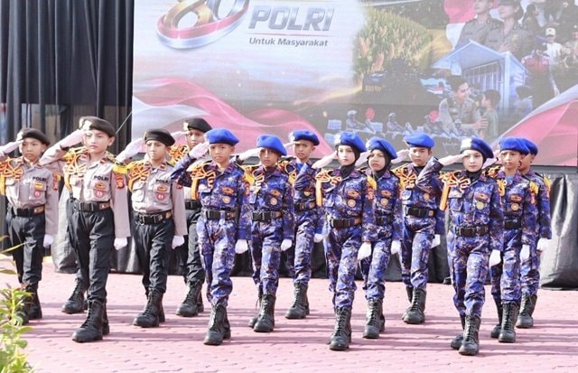 Mengintip Kemeriahan HUT Bhayangkara ke-80 di Polres Bontang