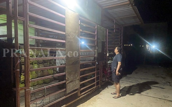Viral Dugaan Penimbunan Elpiji 3 Kg di Muara Badak, Ini Hasil Pengecekan Polisi di Lapangan