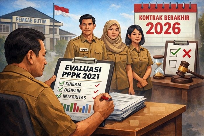 PPPK Angkatan 2021 Kutim Dievaluasi, Hanya Berkinerja Baik Diperpanjang