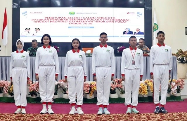 Pelajar Bontang hingga Tabang Wakili Kaltim di Seleksi Paskibraka Nasional 2026