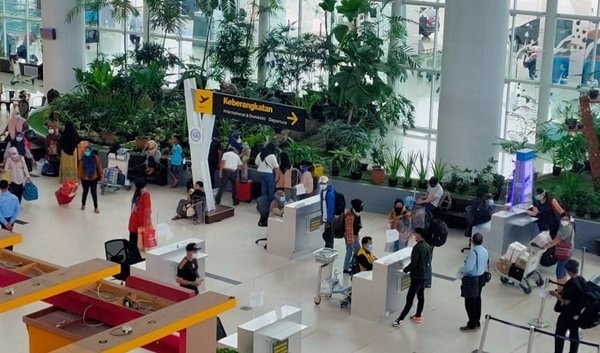 Arus Balik Bandara Sepinggan Tembus 6 Ribu Penumpang